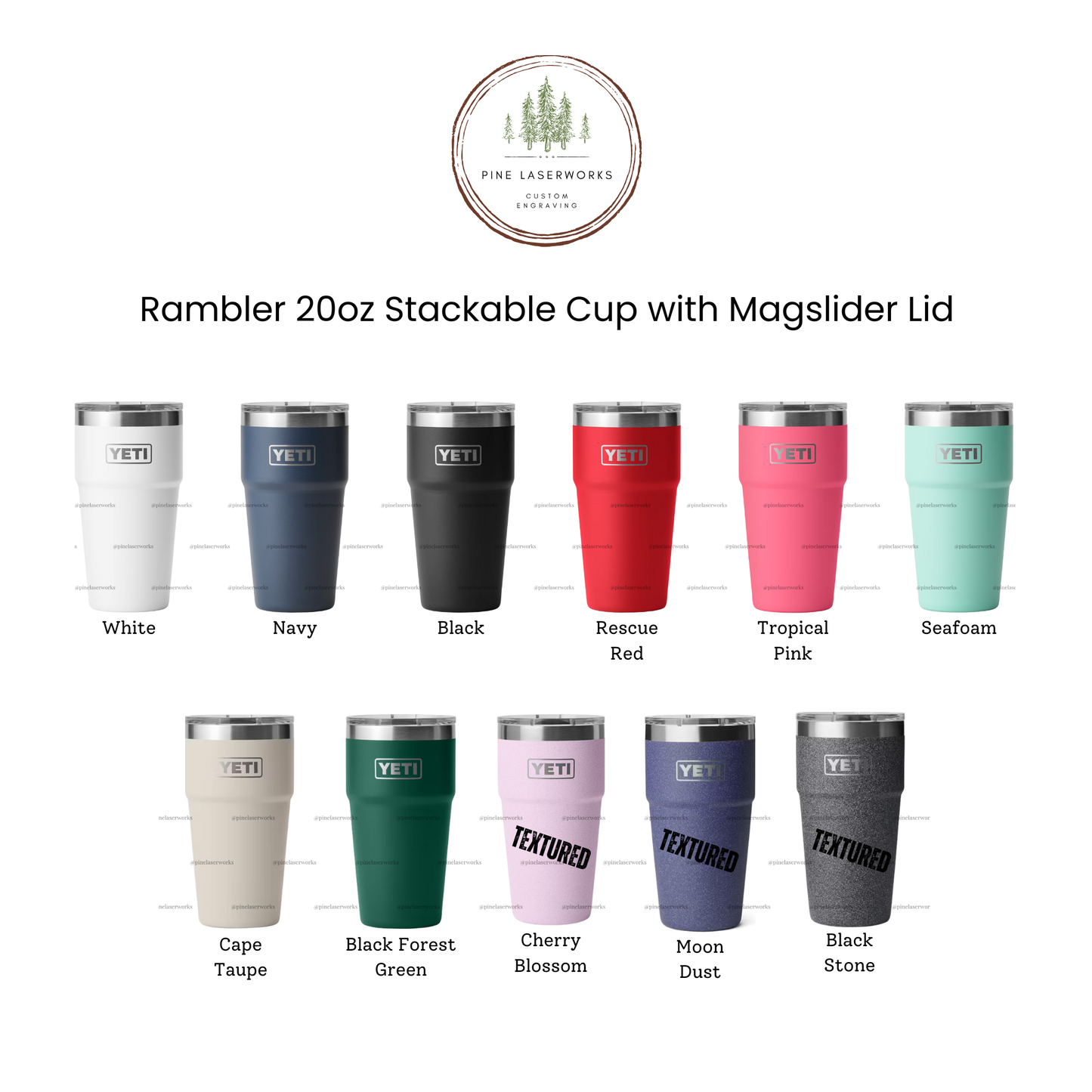 Personalized Talavera Pattern YETI 20 oz Stackable Tumbler