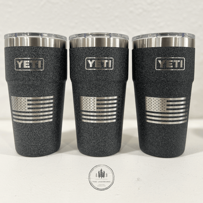 Business Logo YETI 20 oz Rambler Stackable Tumbler