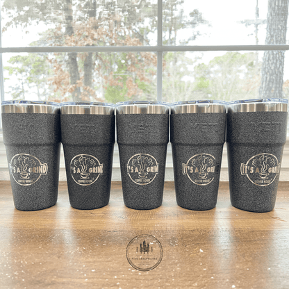 Business Logo YETI 20 oz Rambler Stackable Tumbler