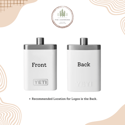 Personalized Laser Engraved YETI Flask