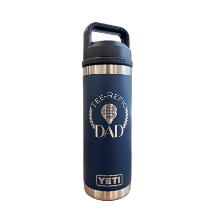 Personalized Dad YETI 18 oz Rambler Chug Cap Water Bottle