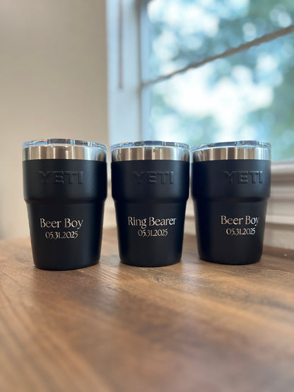 Personalized YETI Rambler 16 oz Stackable Tumbler