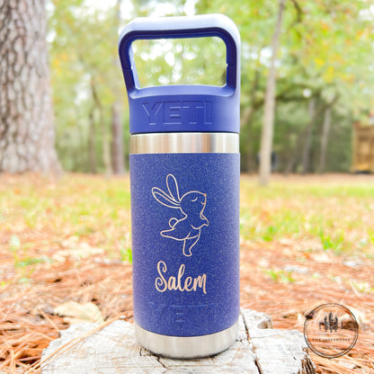 Single Side Personalized YETI 12 oz Rambler Jr. Water Bottle