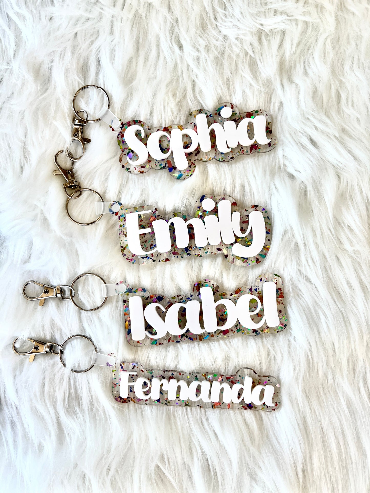 Personalized Acrylic Name Keychain, Acrylic Tag, Back To School Name Tag, Luggage Tag - Pine LaserworksPersonalized Acrylic Name Keychain, Acrylic Tag, Back To School Name Tag, Luggage Tag