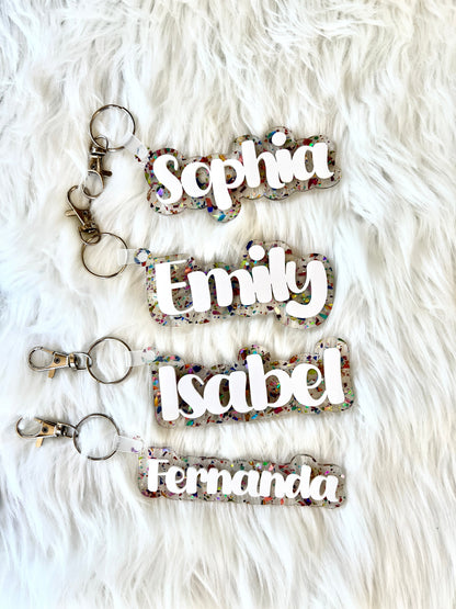 Personalized Acrylic Name Keychain, Acrylic Tag, Back To School Name Tag, Luggage Tag - Pine LaserworksPersonalized Acrylic Name Keychain, Acrylic Tag, Back To School Name Tag, Luggage Tag