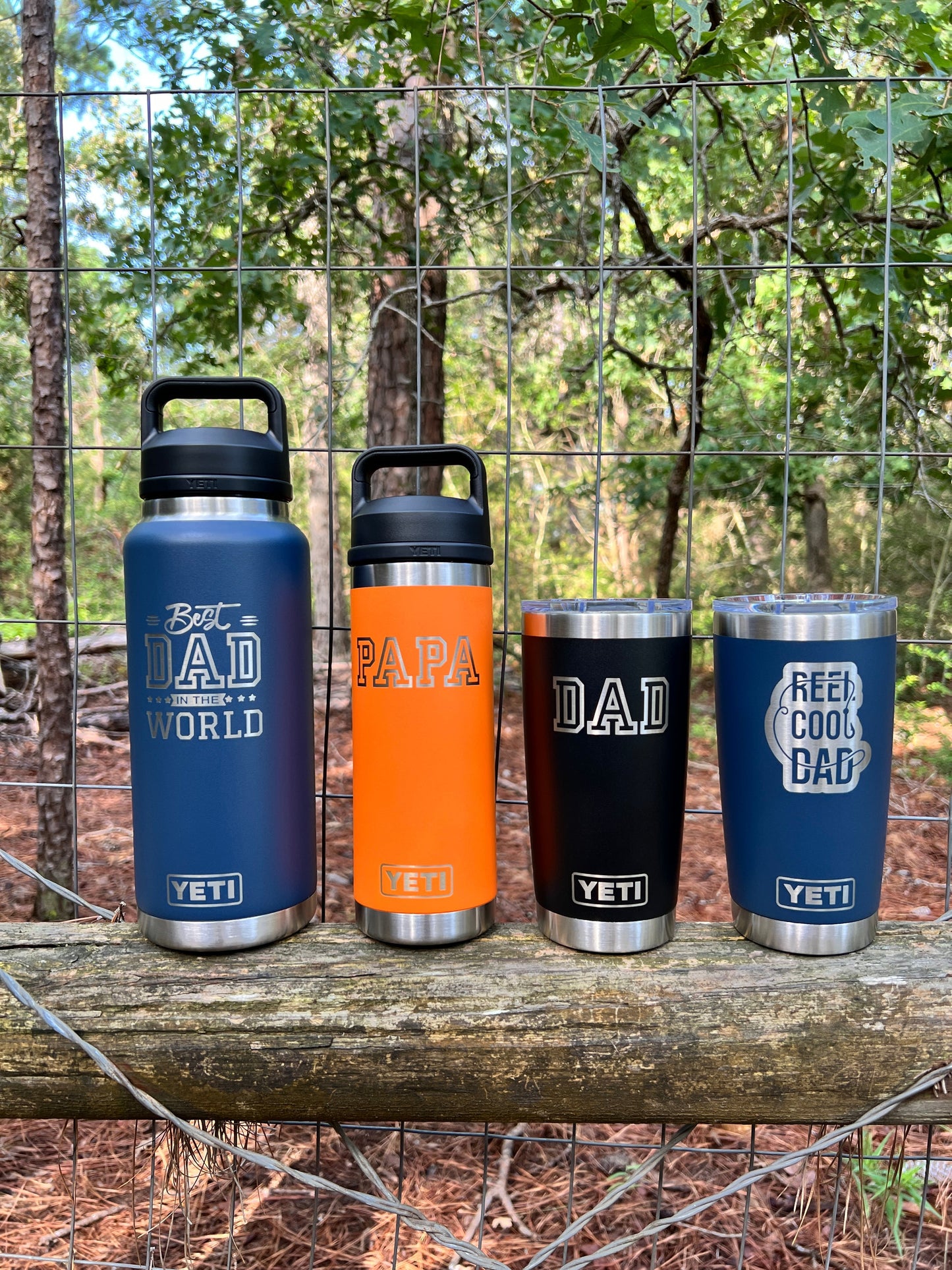 Personalized Dad Yeti 18oz/26oz/36oz Rambler Water Bottles New Dad, Papa, Stepdad, Grandpa, Gift for Him. Birthday, Anniversary - Pine LaserworksPersonalized Dad Yeti 20oz Rambler Tumbler Engraved Cup Fathers Day PAPA Grandpa Husband Stepdad New Dad, Gift for Him. Birthday Anniversary - Pine LaserworksPersonalized Dad Yeti 20oz Rambler Tumbler Engraved Cup Fathers Day PAPA Grandpa Husband Stepdad New Dad, Gift for Him. Birthday Anniversary