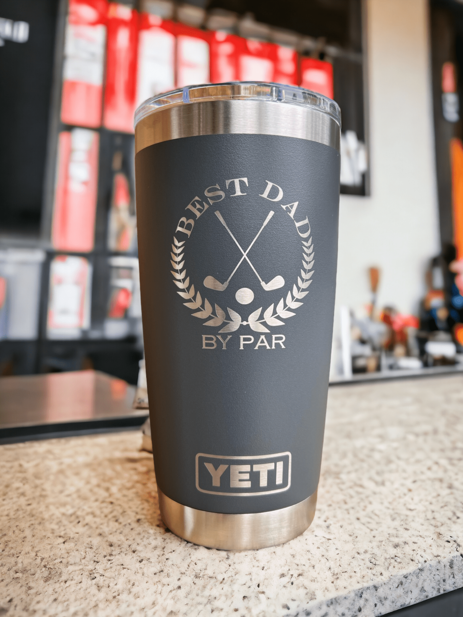 Personalized Dad Yeti 20oz Rambler Tumbler Engraved Cup Fathers Day PAPA Grandpa Husband Stepdad New Dad, Gift for Him. Birthday Anniversary - Pine LaserworksPersonalized Dad Yeti 20oz Rambler Tumbler Engraved Cup Fathers Day PAPA Grandpa Husband Stepdad New Dad, Gift for Him. Birthday Anniversary