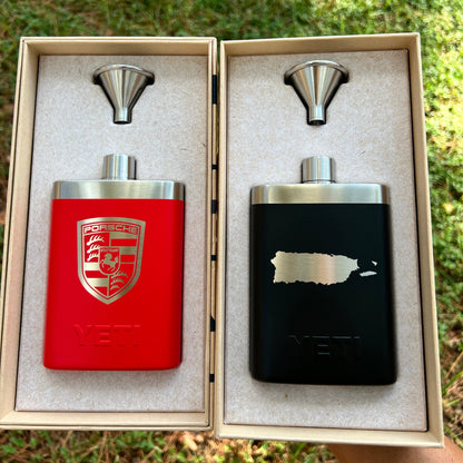 Personalized YETI Flask - Pine LaserworksPersonalized YETI Flask